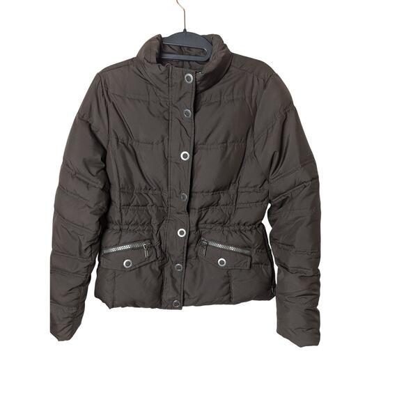 Eddie Bauer 700 Fill Ladies Brown Jacket Small - Picture 1 of 10